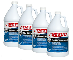 FOAM CONTROL, LIQUID DEFOAMER, BETCO, FIBERPRO, FRESH SCENT, 1 GALLON, 4/CT LARGE