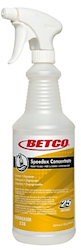 EMPTY SPRAY BOTTLES, BETCO, SPEEDEX, WITH TRIGGER, WHITE/YELLOW, 32 OZ., 12/CT LARGE