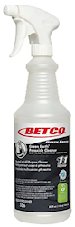 EMPTY SPRAY BOTTLES, BETCO GREEN EARTH, WITH TRIGGER, WHITE/BLACK, 32 OZ., 12/CT LARGE