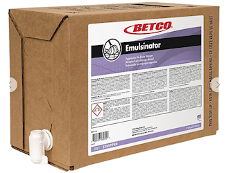 STRIPPER, BETCO EMULSINATOR, SASSAFRAS SCENT, 5 GALLON BIB LARGE