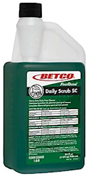 FLOOR CLEANER, BETCO DAILY SCRUB SC 6, 32 OZ., 6/CT LARGE