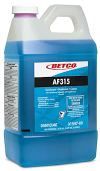 DISINFECTANT, AF315, CITRUS FLORAL SCENT, 2 LITER, 4/CT MAIN