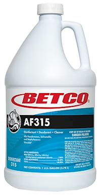 DISINFECTANT, AF315, CITRUS FLORAL SCENT, 1 GALLON, 4/CT MAIN