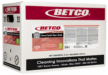 FINISH, BETCO GREEN EARTH, 5 GALLON BIB LARGE