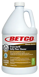 FLOOR CLEANER, DAILY, BETCO GREEN EARTH, 1 GALLON, 4/CT LARGE