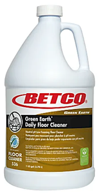 FLOOR CLEANER, DAILY, BETCO GREEN EARTH, 1 GALLON, 4/CT MAIN