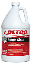 FINISH, BETCO RESCUE GLOSS, 1 GALLON, 4/CT LARGE
