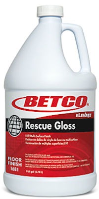 FINISH, BETCO RESCUE GLOSS, 1 GALLON, 4/CT MAIN