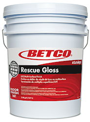FINISH, BETCO RESCUE GLOSS, 5 GALLON BUCKET LARGE