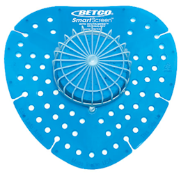 URINAL SCREENS, OCEAN BREEZE, BETCO SMARTSCREEN, 6/CT LARGE