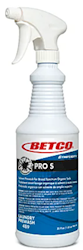 STAIN REMOVER, BETCO PRO S, PREWASH, CITRUS SCENT, 32 OZ., 6/CT LARGE