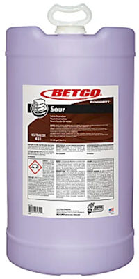 FABRIC NEUTRALIZER, BETCO SYMPLICITY SOUR, UNSCENTED, 15 GALLONS MAIN