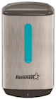 DISPENSER, RENOWON, HAND SOAP, CHROME, AUTOMATIC THUMBNAIL
