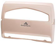 DISPENSER, TOILET SEAT COVERS, SAFE-T-GARD, WHITE, 10/CT THUMBNAIL