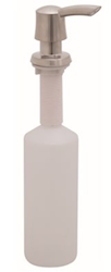 DISPENSER, COUNTER MOUNTED, PREMIER, BRUSHED NICKEL, MANUAL LARGE