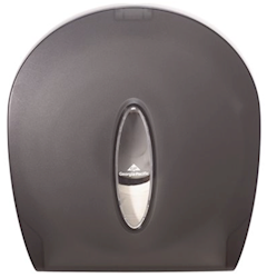 DISPENSER, TOILET TISSUE, GEORGIA PACIFIC, JR JUMBO, TRANSLUCENT SMOKE LARGE