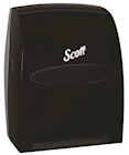 DISPENSER, PAPER TOWELS, HARDWOUND, SCOTT, BLACK THUMBNAIL