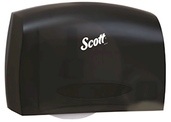 DISPENSER, TOILET TISSUE, CORELESS, SCOTT, SMOKE GREY LARGE