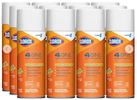 DISINFECTANT SPRAY, SANITIZER, CLOROX 4-IN-ONE, CITRUS SCENT, 12 OZ., 12/CT MAIN
