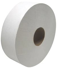 TOILET TISSUE, JUMBO, CASCADES, 2-PLY, WHITE, 12 ROLLS/CT MAIN