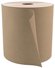 PAPER TOWELS, HARDWOUND, CASCADES DECOR ROLLS, 1-PLY, NATURAL, 7.9" X 800'/ROLL, 6/CT THUMBNAIL