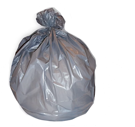 56 GALLON, 1.6 MIL, GREY, 44" X 55", LOW DENSITY, HERITAGE, 100/CT LARGE