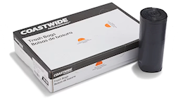 55-60 GALLON, 1.5 MIL, BLACK, 38" X 58", LOW DENSITY, COASTWIDE PROFESSIONAL, 100/CT THUMBNAIL