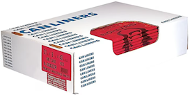 40-45 GALLON, 16 MIC, RED, 40" X 51", HIGH DENSITY, HERITAGE HEALTHCARE PRINTED BAGS, 250/CT THUMBNAIL
