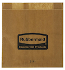 SANITARY RECEPTACLE LINER, RUBBERMAID, WAXED, BROWN, 250/CT THUMBNAIL