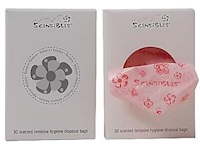 SANITARY RECEPTACLE LINER, SCENSIBLES, POLYETHYLENE, PINK, 1200/CT MAIN
