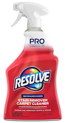 CARPET CLEANER, RESOLVE, SPOT & STAIN REMOVER, 32 OZ., 1/EA LARGE