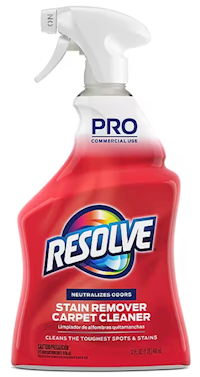 CARPET CLEANER, RESOLVE, SPOT & STAIN REMOVER, 32 OZ., 1/EA MAIN