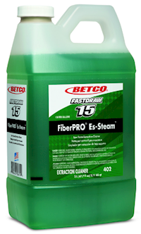 CARPET CLEANER, BETCO FIBERPRO ES-STEAM, CONCENTRATE LIQUID, 2 QT, 4/CT MAIN