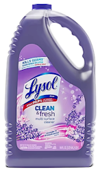 MULTIPURPOSE CLEANER, DEGREASER, SPRAY, LYSOL, LAVENDER & ORCHID ESSENCE SCENT, 144 OZ., 1/EA LARGE