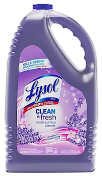 MULTIPURPOSE CLEANER, DEGREASER, SPRAY, LYSOL, LAVENDER & ORCHID ESSENCE SCENT, 144 OZ., 1/EA MAIN