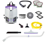 BACKPACK VACUUM, PROTEAM GOFIT 3, W/ CROSSOVER MULTI-SURFACE TELESCOPING WAND TOOL KIT THUMBNAIL