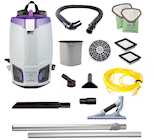 BACKPACK VACUUM, PROTEAM GOFIT 6, W/ PROBLADE CARPET TOOL KIT THUMBNAIL