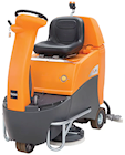AUTO SCRUBBER, W/ PAD DRIVER, TASKI SWINGO 2500B, RIDE-ON THUMBNAIL