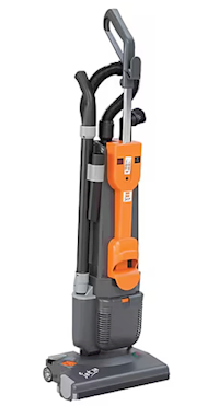 VACUUM, UPRIGHT, TASKI JET 38, BLACK/ORANGE MAIN