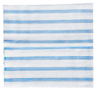 CLOTHS, MICROFIBER, RUBBERMAID, WHITE/BLUE, 600/CT MAIN