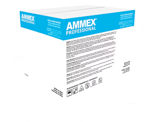 DISPOSABLE GLOVES, AMMEX VPF, POWDER/LATEX FREE, VINYL, CLEAR, M, 1000/CT LARGE