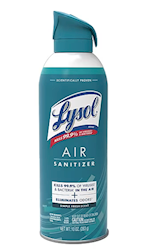 AIR FRESHENER, SANITIZER SPRAY, LYSOL, SIMPLE FRESH SCENT, 10 OZ., 1/EA MAIN