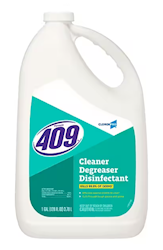 DISINFECTANT, CLEANER / DEGREASER, CLOROXPRO FORMULA, 409, REFILL, 1 GALLON LARGE