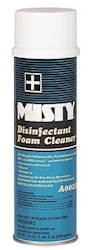 DISINFECTANT CLEANER, MISTY, FOAM, 19 OZ., 12/CT LARGE