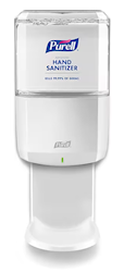 DISPENSER, HAND SANITIZER, PURELL ES6, AUTOMATIC, WALL MOUNTED, WHITE LARGE