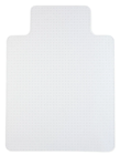 CHAIR MAT, WITH LIP, LOW-PILE CARPET, CLEAR, 36" X 48" THUMBNAIL