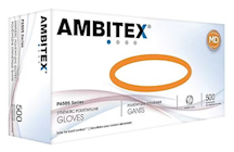 DISPOSABLE GLOVES, POWDER FREE VINYL GLOVES, CLEAR, SMALL, 1000/CARTON THUMBNAIL