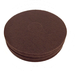 19", MAROON, ECOPREP FLOOR PADS, 10/CT LARGE