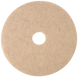 27", TAN, BURNISHING FLOOR PADS, 3M, NATURAL BLEND, 5/CT LARGE