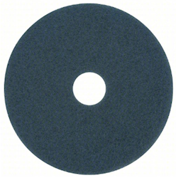 13", BLUE, CLEANING FLOOR PADS, 3M, 5/CT LARGE